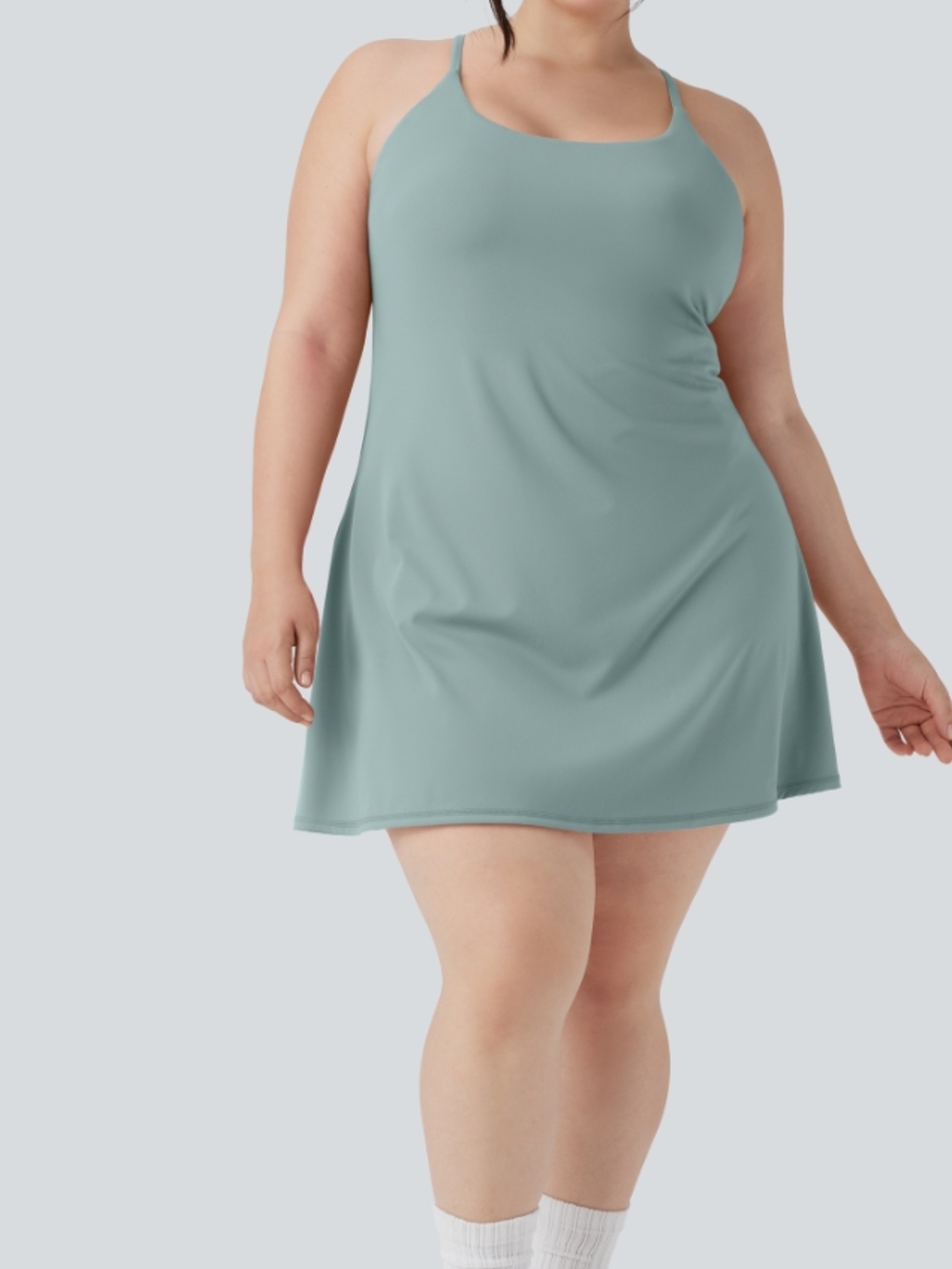 NWT HALARA Easy Peasy Longer Length Athletic Dress